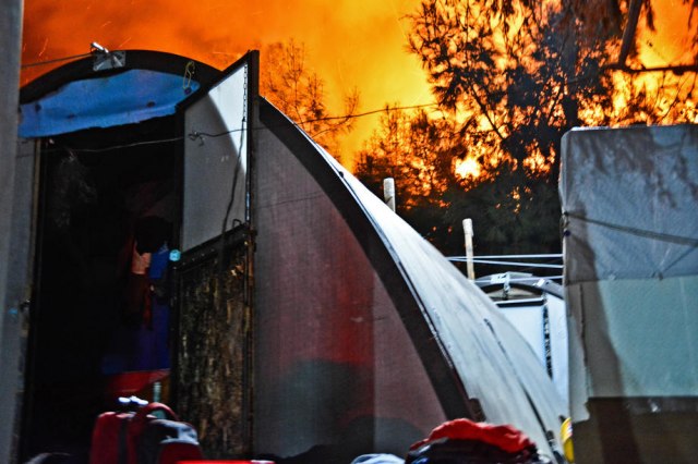 Posle požara nov protest migranata na Samosu: Sloboda