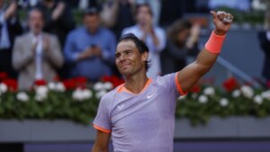 Poslednji ples u Madridu, Nadal započeo „metlanjem“