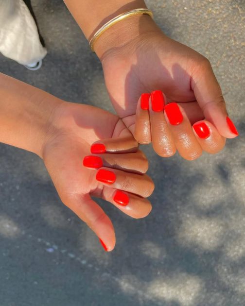 Poslednji summer trend – papaya nails!