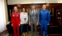 Pošta Srbije organizovala susret ruskih kosmonauta i dece obolele od raka