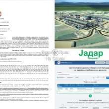 Postrojenje Jadar dobilo lokacijske uslove od Ministarstva