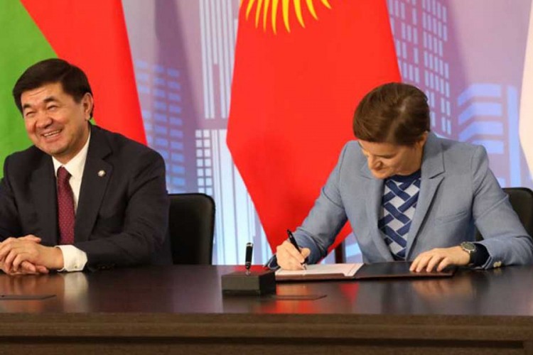 Potpisan Sporazum o slobodnoj trgovini između Srbije i EAEU