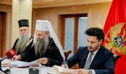 Potpisan Temeljni ugovor između vlade Crne Gore i SPC
