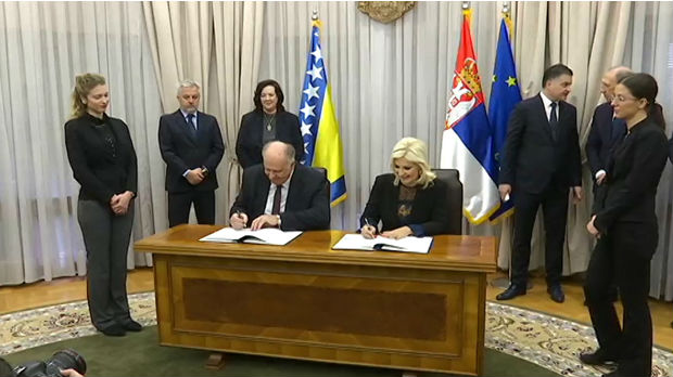 Potpisan sporazum o realizaciji auto-puta Beograd-Sarajevo