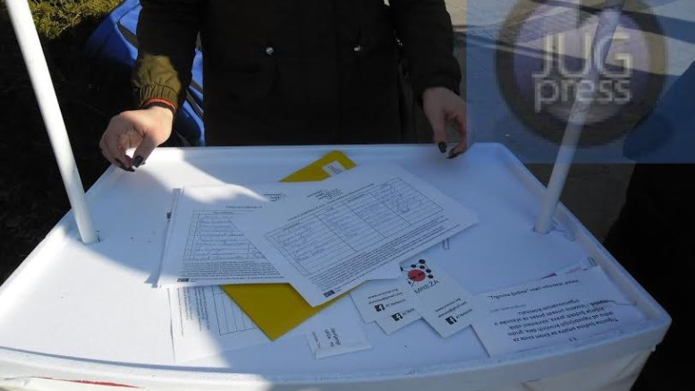 Potpisi u Vranju za peticiju