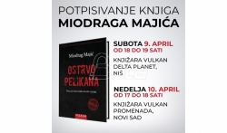 Potpisivanje knjiga Miodraga Majića u Nišu i Novom Sadu