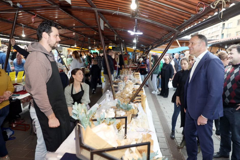 Potpredsednik Pokrajinske vlade otvorio Novosadski noćni bazar Startap