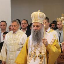 Povodom 850 godina od rođenja Svetog Save, patrijarh Porfirije služio je liturgiju u Hramu Svetog Save u Deževi