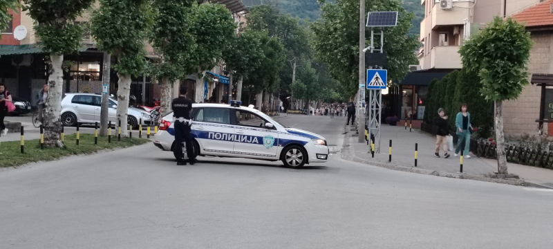 Povređen motociklista u centru Vranja