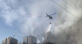 Požar: Vatra progutala Kineski tržni centar na Novom Beogradu