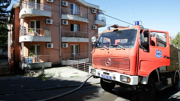 Požar na Vidikovcu, nema povređenih