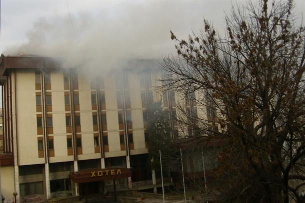 Požar u Leskovcu - gori Beograd
