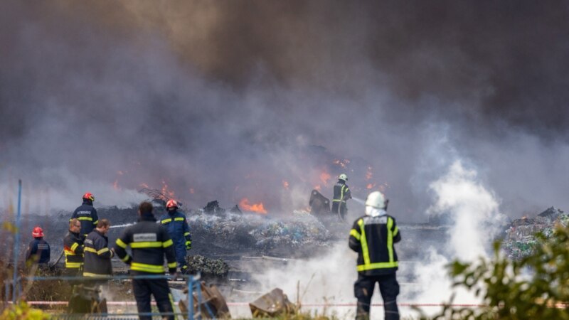 Požar u Osijeku pod kontrolom, moguće proglašenje eko katastrofe