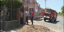 Požar u Rakovcu, povređena jedna osoba