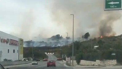 Požar u Splitu, vatra pod kontrolom