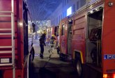 Požar u Veterniku: Gorelo na spratu kuće VIDEO