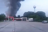 Požar u fabrici za preradu voća i povrća u Bijeljini VIDEO