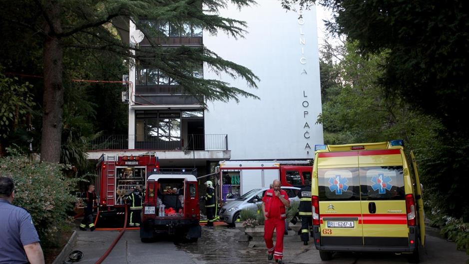 Požar u psihijatrijskoj bolnici Lopača, jedna osoba stradala