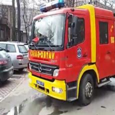 Požar u restoranu Durmitor u Beogradu 