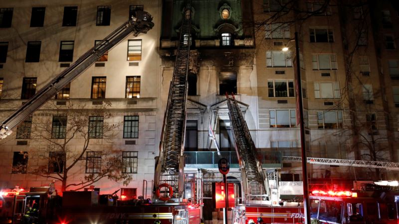 Požar u zgradi srpske misije u Njujorku, nema povređenih