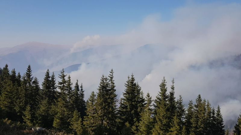 Požari na jugu Srbije još aktivni