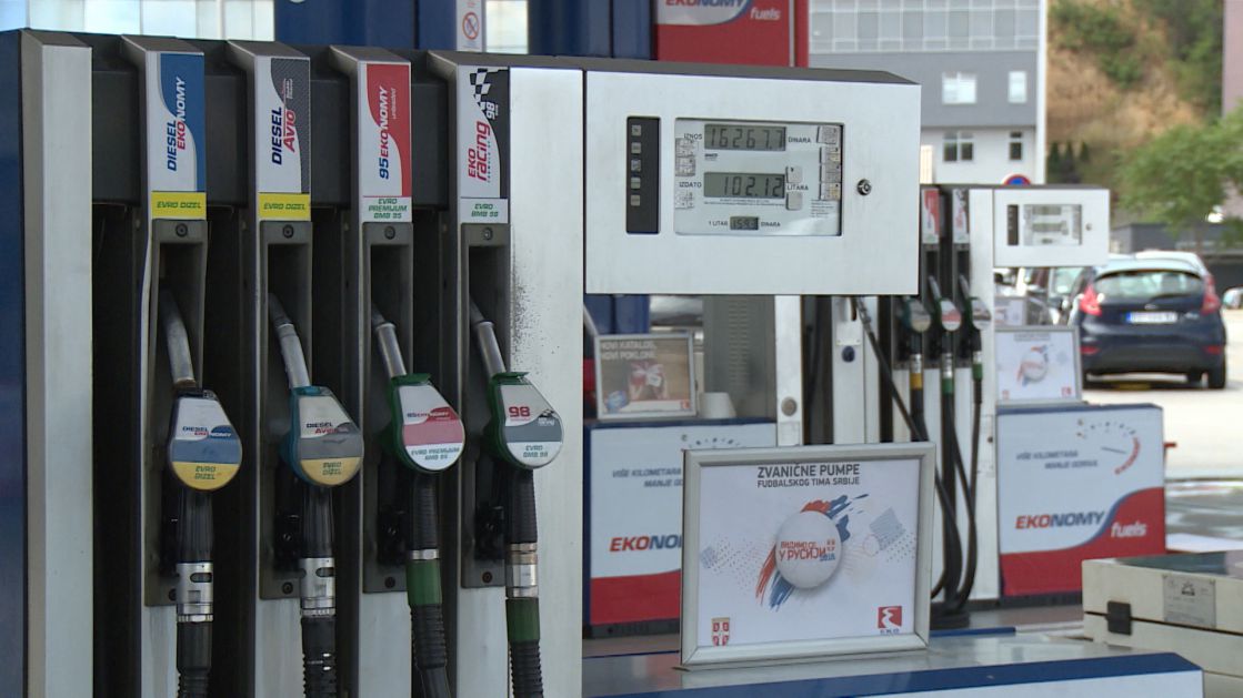 Pozicija Srbije po prosečnim cenama goriva u regionu