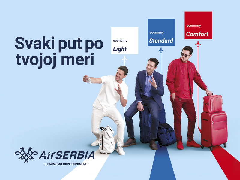Pozitivne reakcije na kampanju Communis DDB osmišljenu za  Air Serbia