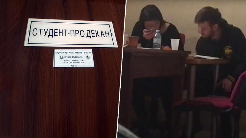 Pravni fakultet podneo prijavu protiv Jovane Tanasić i još 2 osobe, jer je pomagala da se ispit položi preko bubice (VIDEO)