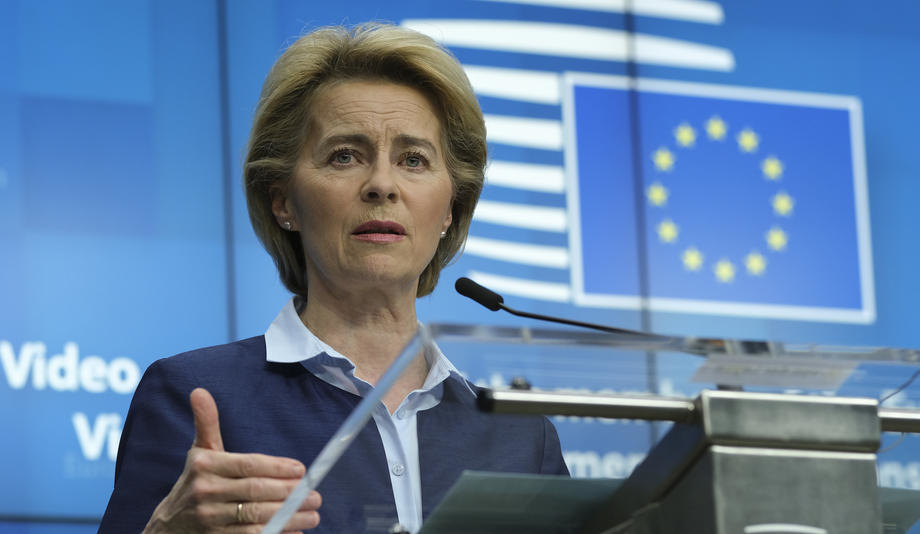 Predsednica Evropske komisije Ursula fon der Lajen u sredu u Beogradu