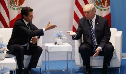 Predsednici SAD i Meksika razgovarali o zidu na granici