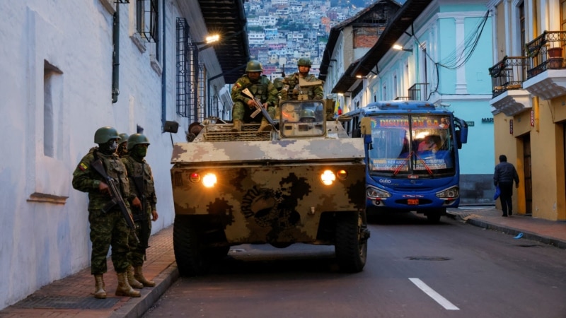 Predsednik Ekvadora: Zemlja u unutrašnjem oružanom sukobu
