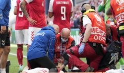 Predsednik FS Danske: Eriksen podvrgnut masaži srca na terenu
