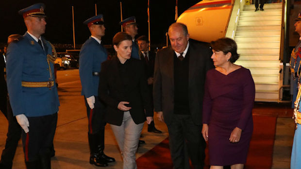 Predsednik Jermenije u zvaničnoj poseti Srbiji