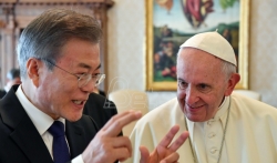 Predsednik Južne Koreje: Papa spreman da poseti Pjongjang