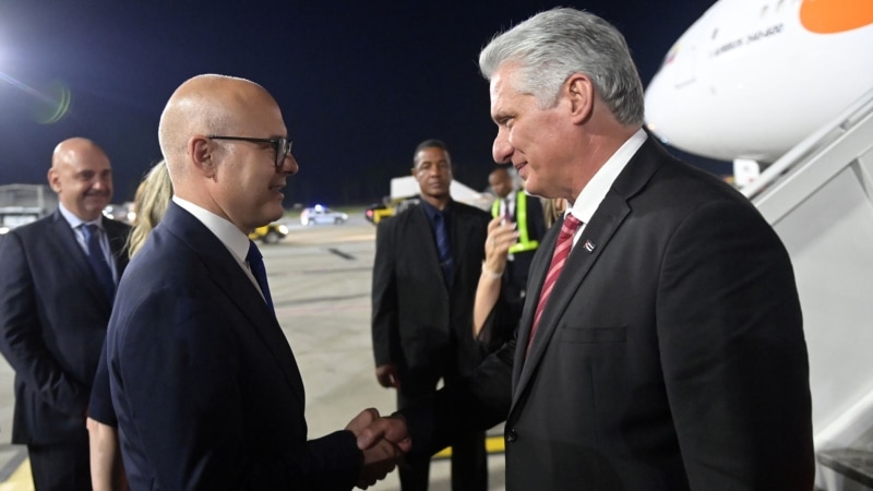 Predsednik Kube stigao u posetu Srbiji