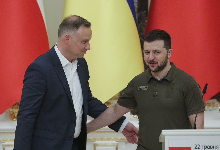Predsednik Poljske stigao u Kijev na razgovore sa Zelenskim