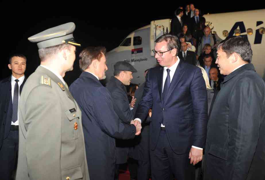 Predsednik Srbije doputovao u Astanu