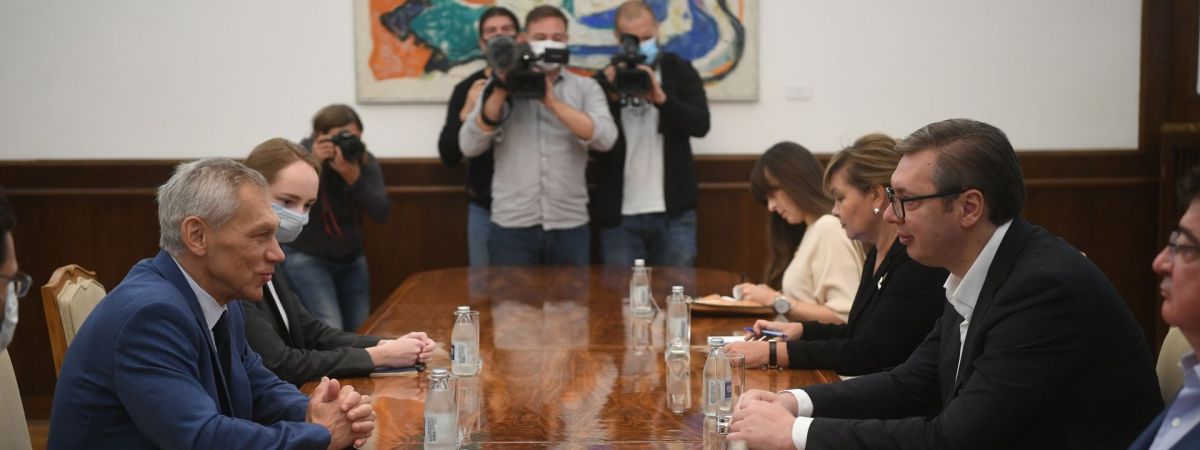 Predsednik Srbije zahvalio Rusiji na aktivnoj podršci suverenitetu i teritorijalnom integritetu zemlje