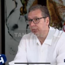 SRBIJU NISU USPELI DA SRUŠE I NIKADA JE NEĆE SRUŠITI: Vučić iz Praga za Tanjug