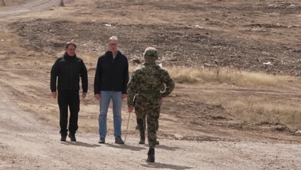 Predsednik Vučić stigao na privremeni poligon Pešter