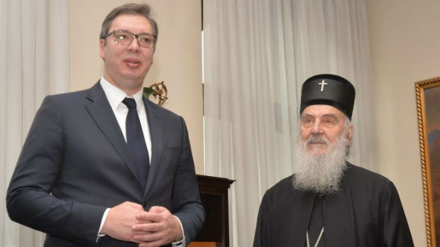 Predsednik Vučić sutra sa patrijarhom Irinejom
