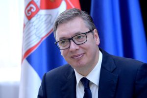 Predsednik Vučić u društvu Mojsilovića gledao meč Nemačka-Srbija