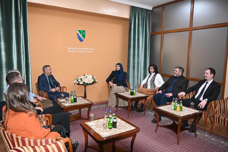 Predsjednica Vijeća dr. Pramenković primila delegaciju Nacionalnog savjeta Goranaca