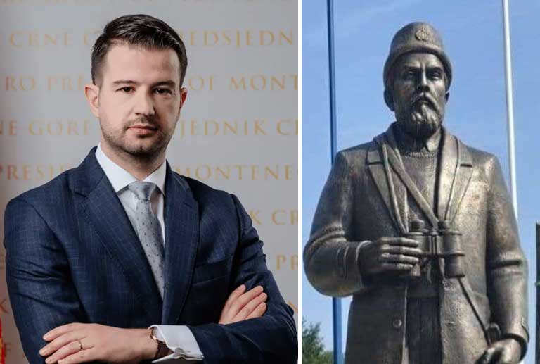 Predsjednik Crne Gore  zatražio uklanjanje spomenika zločincu Pavlu Đurišiću