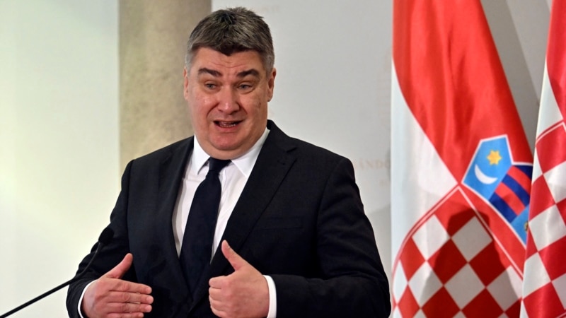 Predsjednik Hrvatske u obraćanju naciji optužio premijera za neustavno djelovanje 
