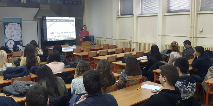 Predstavnici Centra za razvoj karijere Univerziteta u Beogradu održali radionicu sa borskim studentima