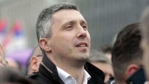 Prekršajna prijava protiv Boška Obradovića zbog „Slobodne zone“ ispred Predsedništva