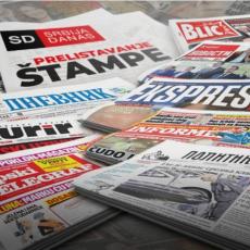 Prelistavanje dnevnih novina za 22. januar 2022. godine
