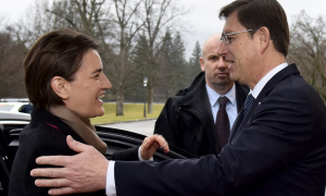Premijerka Brnabić i ministri Srbije stigli u Sloveniju