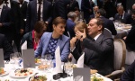 Premijerka Srbije na ručku sa Medvedevim